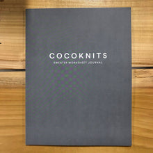 Load image into Gallery viewer, COCOKNITS Sweater Workshop & Worksheet Journal Set