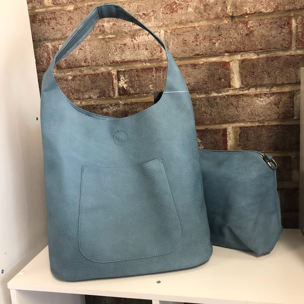 Joy Susan Hobo Style Vegan Leather Bag